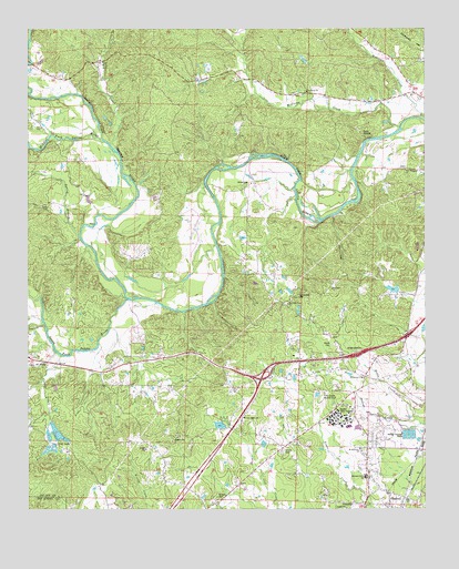 Haskell, AR USGS Topographic Map
