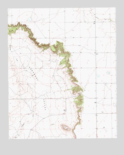 Hassell, NM USGS Topographic Map