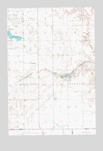 Hastings, ND USGS Topographic Map