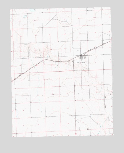 Haswell, CO USGS Topographic Map