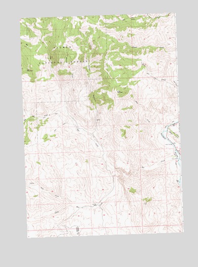 Hat Creek, ID USGS Topographic Map