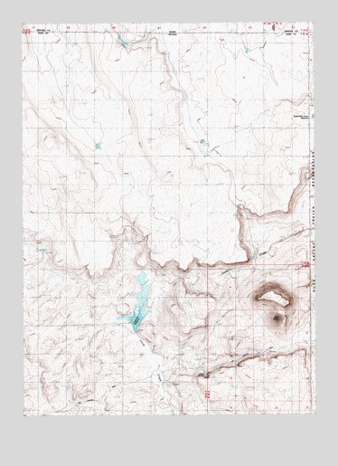 Hat Peak, NV USGS Topographic Map