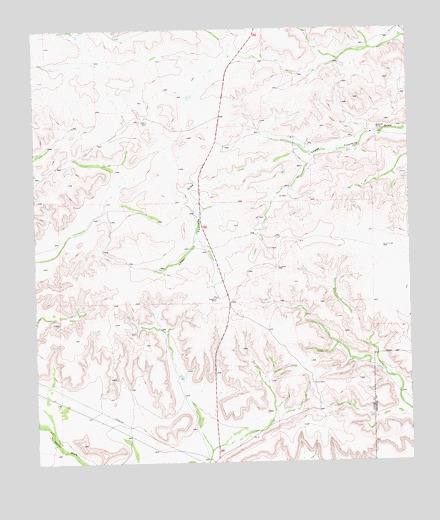 Hat-A Ranch, TX USGS Topographic Map