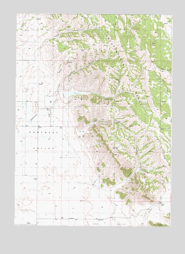 Hatch, ID USGS Topographic Map