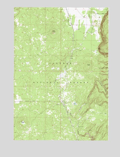 Hatchery Butte, ID USGS Topographic Map