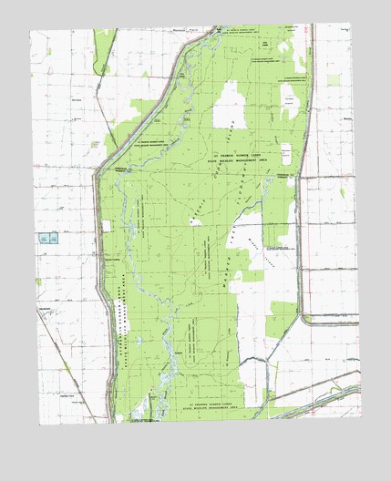 Hatchie Coon, AR USGS Topographic Map