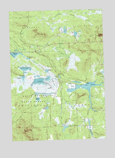 Hatfield SE, WI USGS Topographic Map