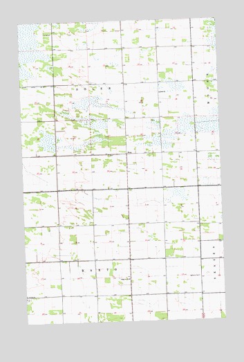 Haug, MN USGS Topographic Map