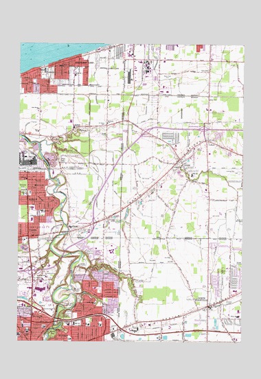 Avon, OH USGS Topographic Map