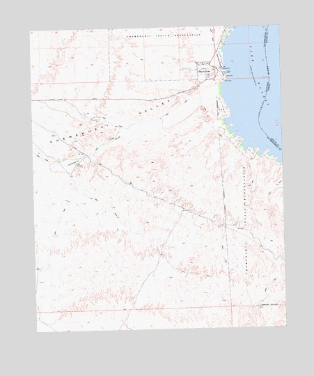 Havasu Lake, CA USGS Topographic Map