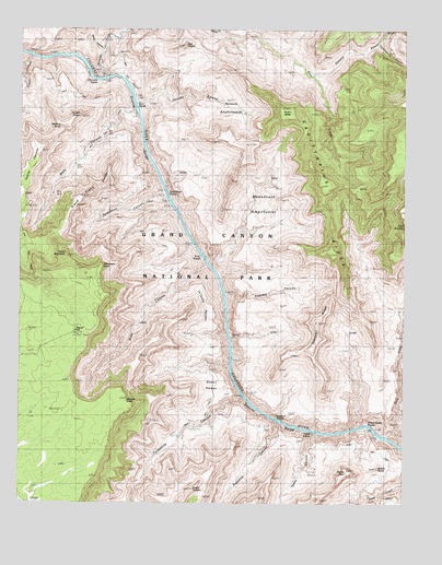 Havasupai Point, AZ USGS Topographic Map