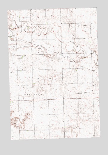 Havelock, ND USGS Topographic Map