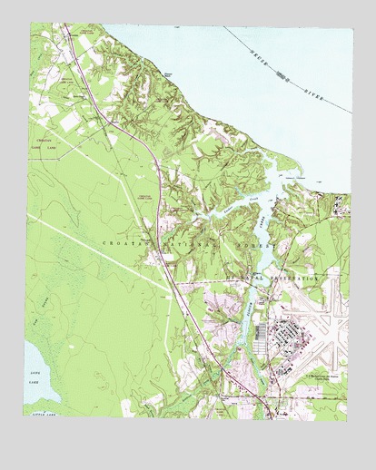 Havelock, NC USGS Topographic Map
