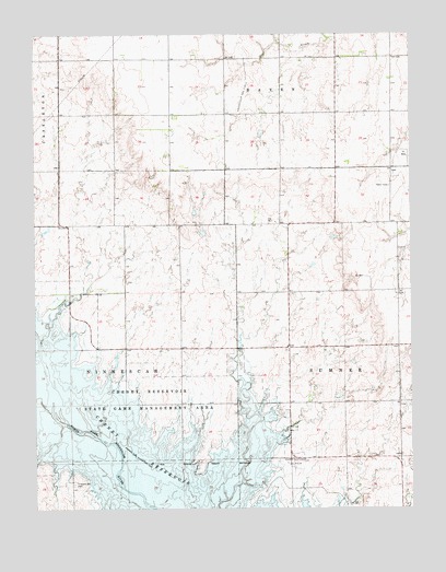 Haven SE, KS USGS Topographic Map
