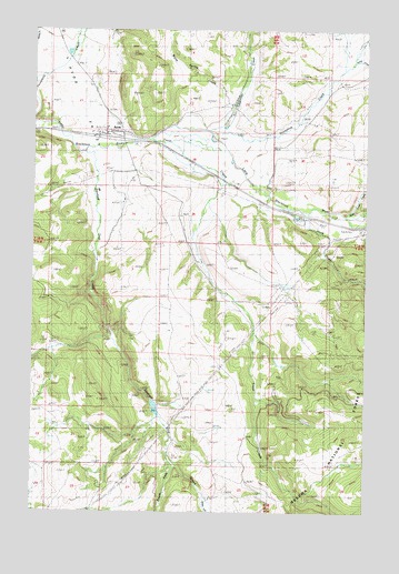 Avon, MT USGS Topographic Map