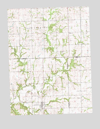 Havensville, KS USGS Topographic Map