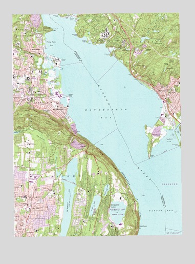 Haverstraw, NY USGS Topographic Map