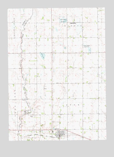 Avon, SD USGS Topographic Map