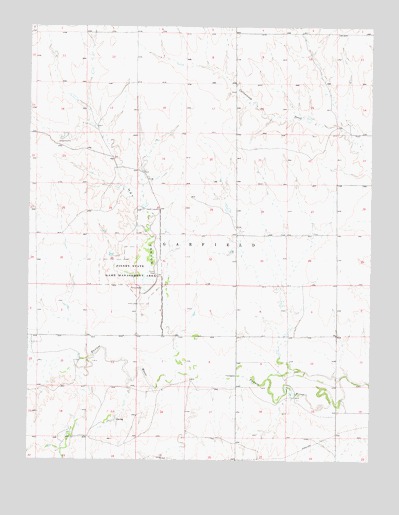 Hay Canyon, KS USGS Topographic Map