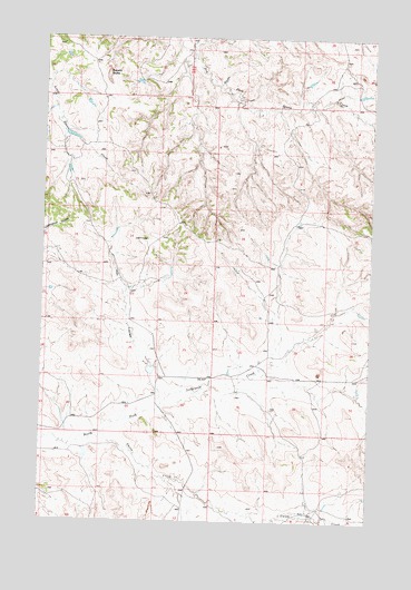 Hay Coulee, MT USGS Topographic Map