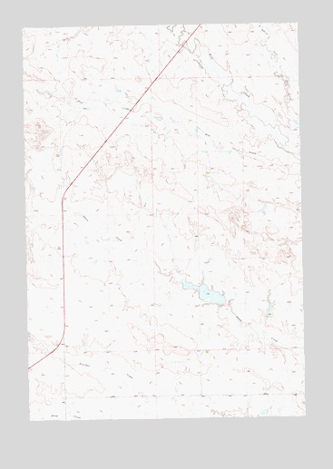 Hay Creek, SD USGS Topographic Map