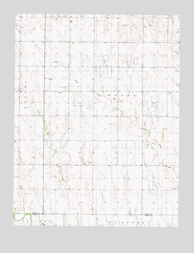 Hay Hollow, KS USGS Topographic Map