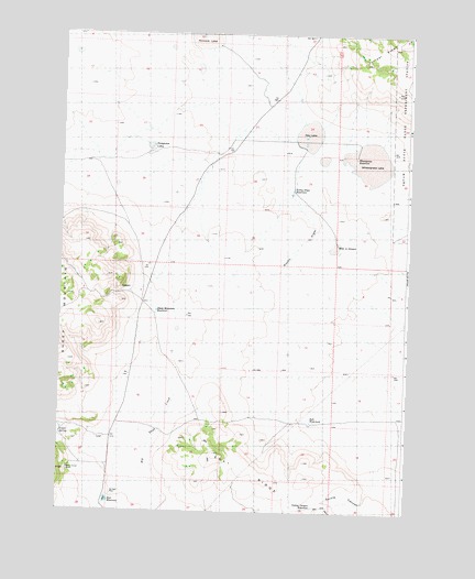 Hay Lake, OR USGS Topographic Map