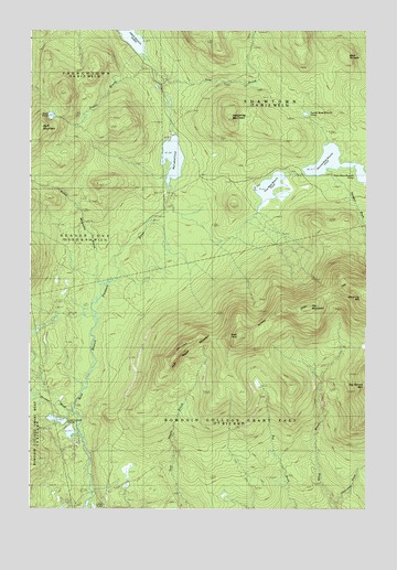 Hay Mountain, ME USGS Topographic Map