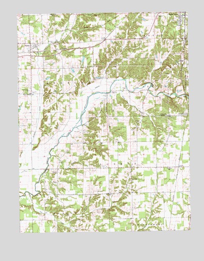 Hayden, IN USGS Topographic Map