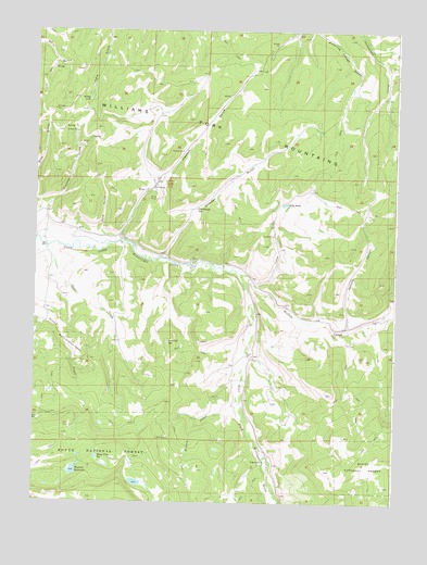 Hayden Gulch, CO USGS Topographic Map