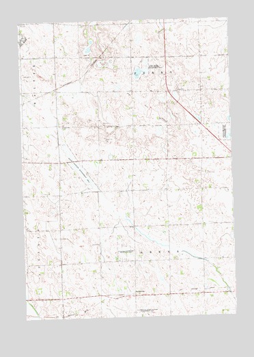 Haydenville, MN USGS Topographic Map