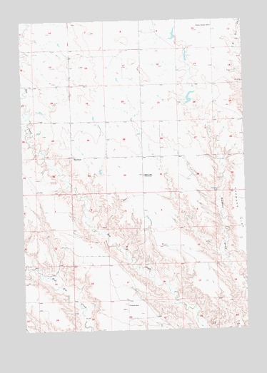 Haydraw, SD USGS Topographic Map