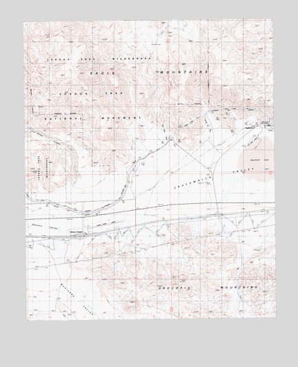 Hayfield, CA USGS Topographic Map