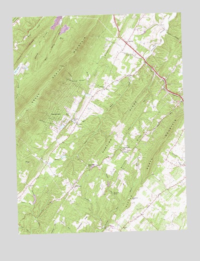 Hayfield, VA USGS Topographic Map