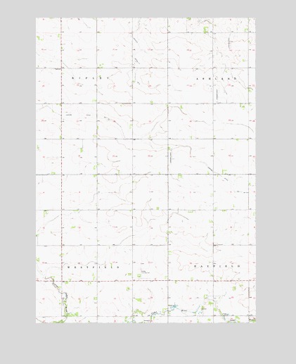 Hayfield NW, MN USGS Topographic Map