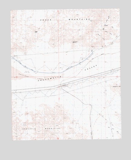 Hayfield Spring, CA USGS Topographic Map