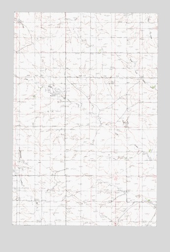 Haynie Reservoir, MT USGS Topographic Map