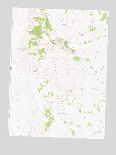 Hays Canyon, NV USGS Topographic Map