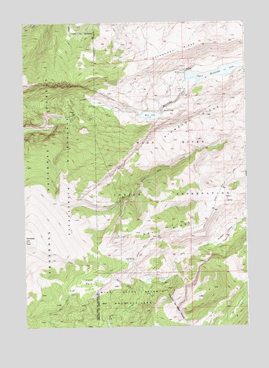 Hays Park, WY USGS Topographic Map