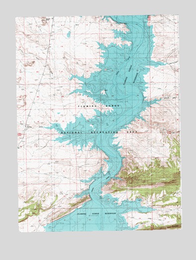 Haystack Buttes South, WY USGS Topographic Map