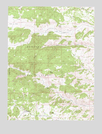Haystack Gulch, CO USGS Topographic Map