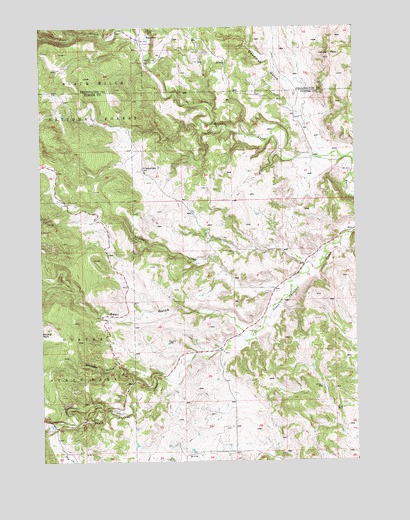 Hayward, SD USGS Topographic Map