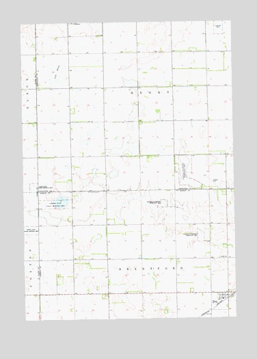 Hazel, SD USGS Topographic Map