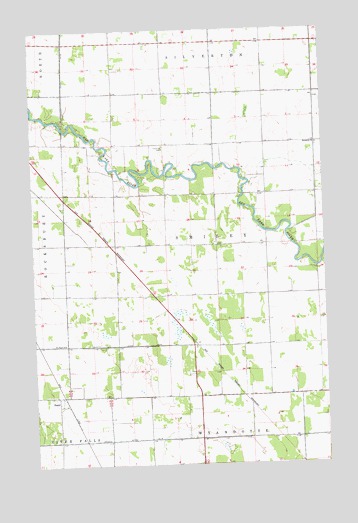 Hazel, MN USGS Topographic Map
