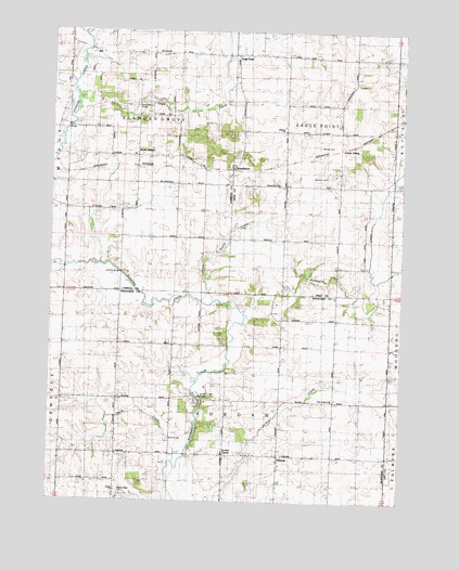 Hazelhurst, IL USGS Topographic Map