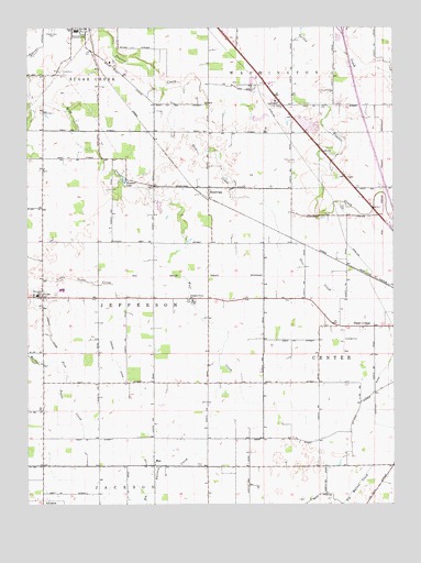 Hazelrigg, IN USGS Topographic Map