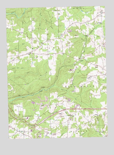 Hazen, PA USGS Topographic Map