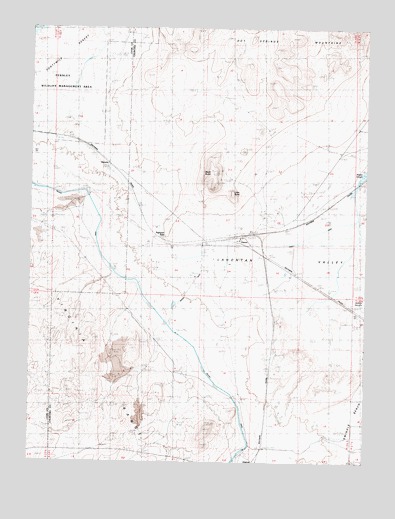 Hazen, NV USGS Topographic Map