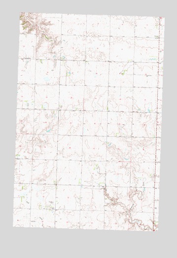 Hazen NE, ND USGS Topographic Map