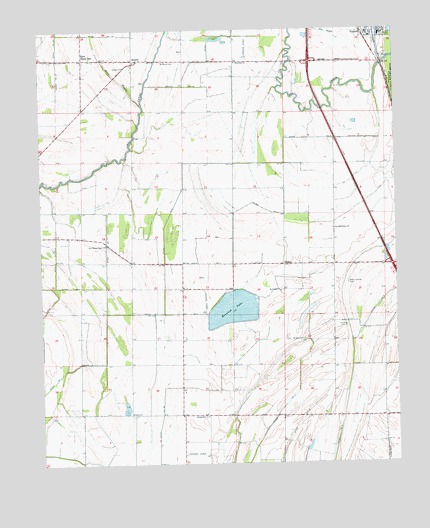 Heafer, AR USGS Topographic Map